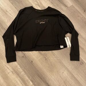 DKNY crop top size Large NEW